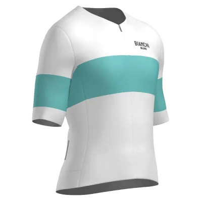 Fahrradtrikots kurzarm Santini Bianchi Milano Race 2025 (Bild 17)