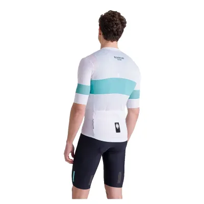 Fahrradtrikots kurzarm Santini Bianchi Milano Race 2025 (Bild 19)