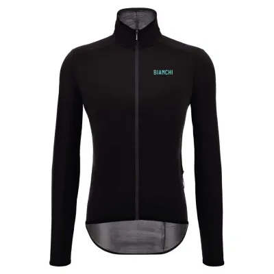 Fahrrad Regenjacken Santini Bianchi Milano Rainshell Regenjacke 2025 (Bild 3)
