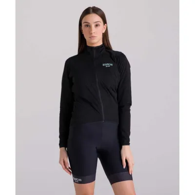 Fahrrad Regenjacken Santini Bianchi Milano Rainshell Regenjacke 2025 (Bild 4)