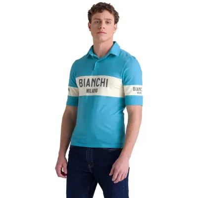 Fahrradtrikots kurzarm Santini Bianchi Milano Retro 2025 (Bild 6)