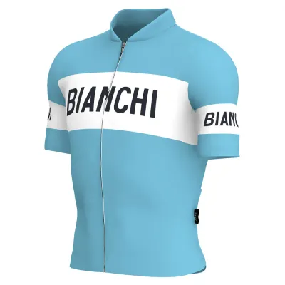 Fahrradtrikots kurzarm Santini Bianchi Retro 2025 (Bild 5)