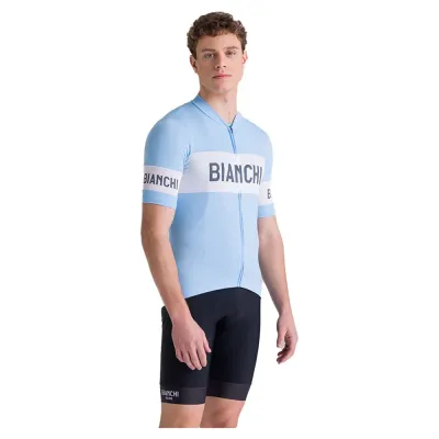Fahrradtrikots kurzarm Santini Bianchi Retro 2025 (Bild 7)