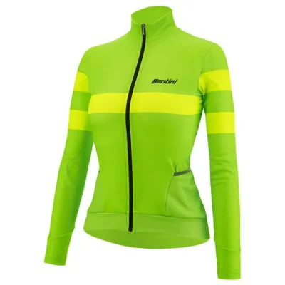 Fahrradtrikots langarm Santini Coral Bengal Thermal (Bild 6)