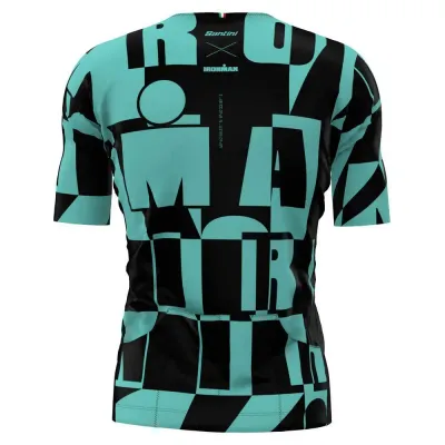 Fahrradtrikots kurzarm Santini Enigma Ironman Triathlon 2024 (Bild 2)
