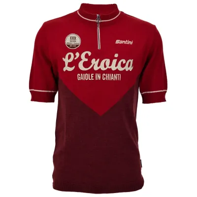 Fahrradtrikots kurzarm Santini Eroica 29º Gaiole (Bild 1)