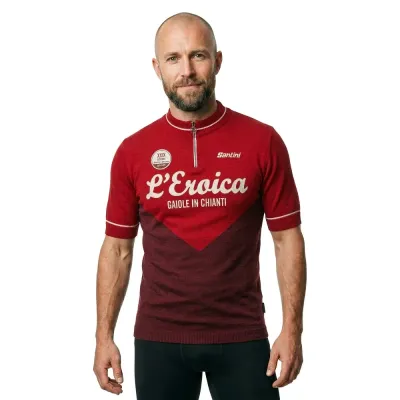 Fahrradtrikots kurzarm Santini Eroica 29º Gaiole (Bild 3)