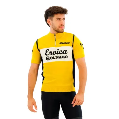 Fahrradtrikots kurzarm Santini Eroica Colnago 2026 (Bild 1)