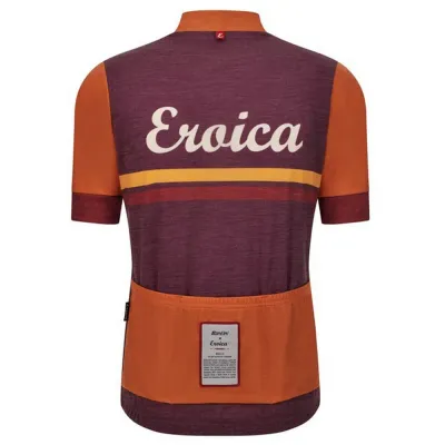 Fahrradtrikots kurzarm Santini Eroica Iris (Bild 8)