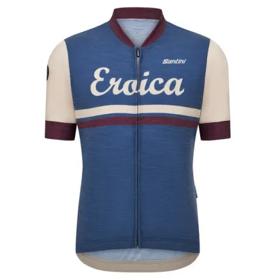 Fahrradtrikots kurzarm Santini Eroica Iris (Bild 4)