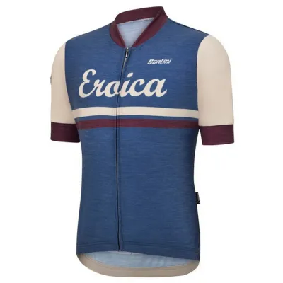 Fahrradtrikots kurzarm Santini Eroica Iris (Bild 6)
