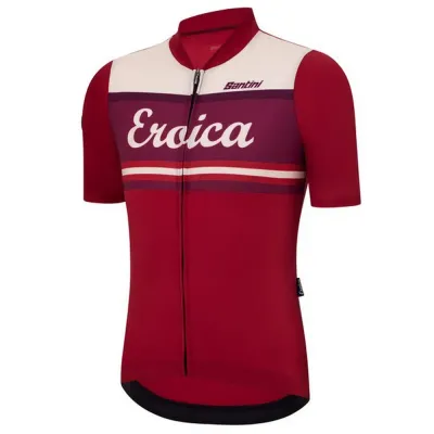 Fahrradtrikots kurzarm Santini Eroica Orcia (Bild 6)