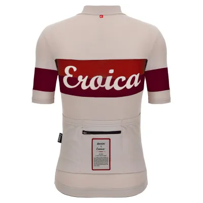 Fahrradtrikots kurzarm Santini Eroica Quiete (Bild 4)