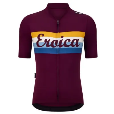 Fahrradtrikots kurzarm Santini Eroica Timo (Bild 1)