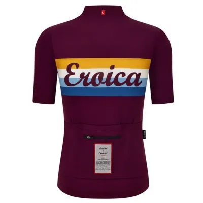 Fahrradtrikots kurzarm Santini Eroica Timo (Bild 5)