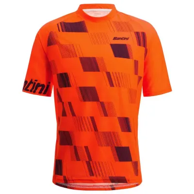 Fahrradtrikots kurzarm Santini Fibra Enduro 2024 (Bild 4)