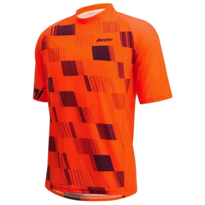 Fahrradtrikots kurzarm Santini Fibra Enduro 2024 (Bild 6)
