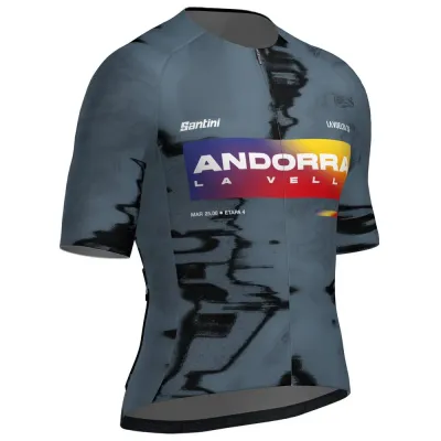 Fahrradtrikots kurzarm Santini La Vuelta Andorra 2026 2026 (Bild 3)