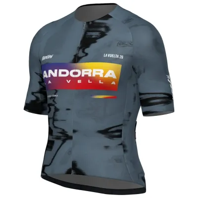 Fahrradtrikots kurzarm Santini La Vuelta Andorra 2026 2026 (Bild 4)