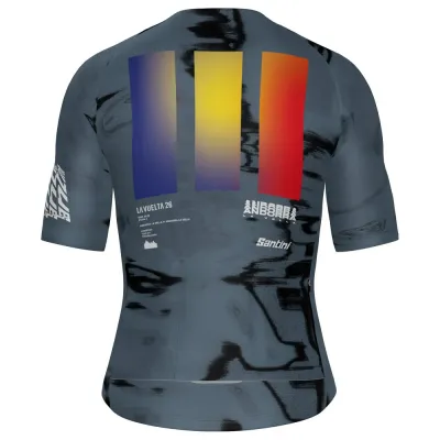 Fahrradtrikots kurzarm Santini La Vuelta Andorra 2026 2026 (Bild 6)
