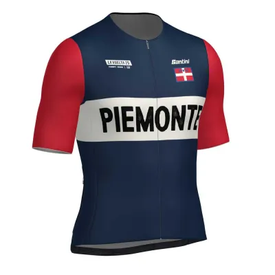 Fahrradtrikots kurzarm Santini La Vuelta Grand Salida Piemonte (Bild 4)
