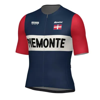 Fahrradtrikots kurzarm Santini La Vuelta Grand Salida Piemonte (Bild 7)