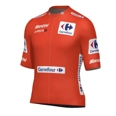 Fahrradtrikots kurzarm Santini La Vuelta Leader (Bild 3)