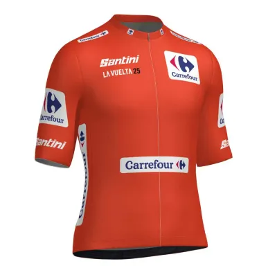 Fahrradtrikots kurzarm Santini La Vuelta Leader (Bild 8)