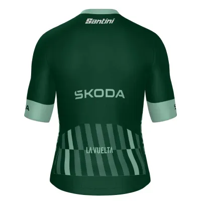 Fahrradtrikots kurzarm Santini La Vuelta Points Leader (Bild 2)
