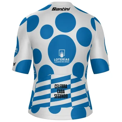 Fahrradtrikots kurzarm Santini La Vuelta Polka Dot Jersey 2026 (Bild 6)