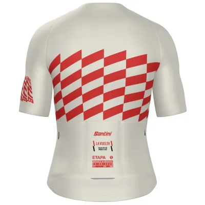 Fahrradtrikots kurzarm Santini La Vuelta Salida Oficial Monaco 2026 (Bild 6)