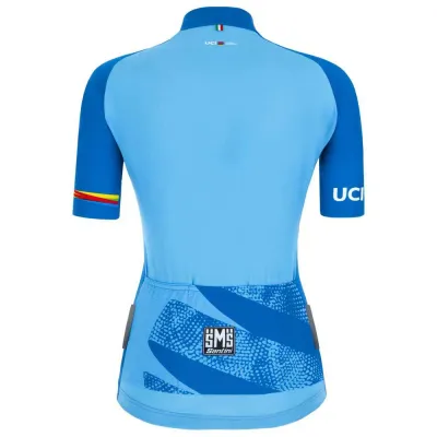 Fahrradtrikots kurzarm Santini Leader UCI World Tour (Bild 5)