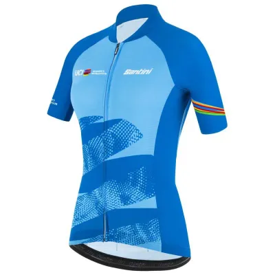 Fahrradtrikots kurzarm Santini Leader UCI World Tour (Bild 6)