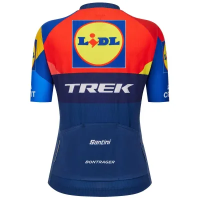 Fahrradtrikots kurzarm Santini LIDL-Trek 2025 (Bild 4)