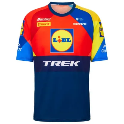 Fahrradtrikots kurzarm Santini LIDL-Trek 2025 (Bild 1)