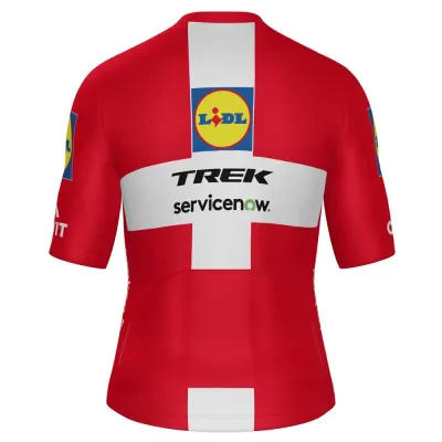 Fahrradtrikots kurzarm Santini LIDL Trek Denmark National Champion (Bild 2)