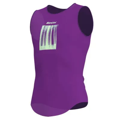 Fahrrad Unterhemd Santini Liege Bastogne Ärmelloses Baselayer 2026 (Bild 3)