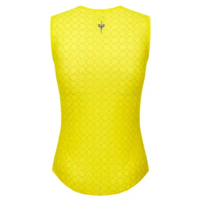 Fahrradtrikots ärmellos Santini Maillot Jaune Col De La Madeleine 2025 (Bild 2)