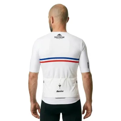 Fahrradtrikots kurzarm Santini Maillot Jaune Hautacam 2025 (Bild 2)