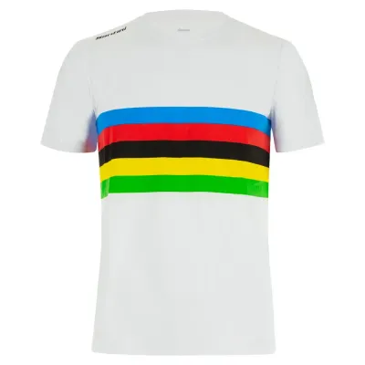 Fahrradtrikots kurzarm Santini Official UCI Rainbow 2025 (Bild 4)