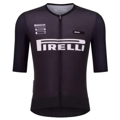 Fahrradtrikots kurzarm Santini Pirelli Sport Club Fast (Bild 1)
