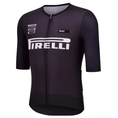 Fahrradtrikots kurzarm Santini Pirelli Sport Club Fast (Bild 3)