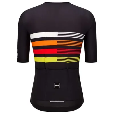 Fahrradtrikots kurzarm Santini Pirelli Tape (Bild 5)