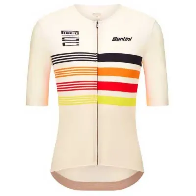 Fahrradtrikots kurzarm Santini Pirelli Tape (Bild 10)