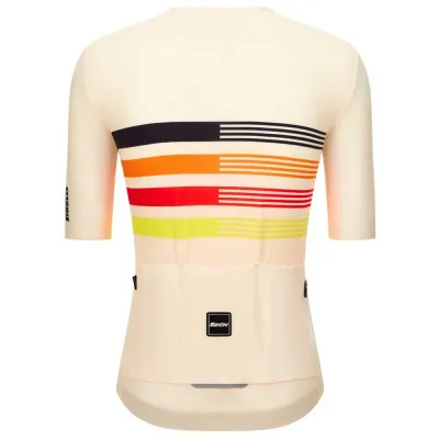 Fahrradtrikots kurzarm Santini Pirelli Tape (Bild 11)