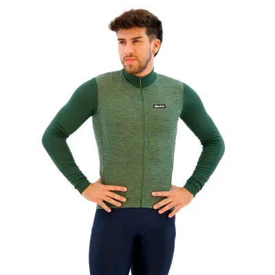 Fahrradtrikots langarm Santini Pure Dye (Bild 5)