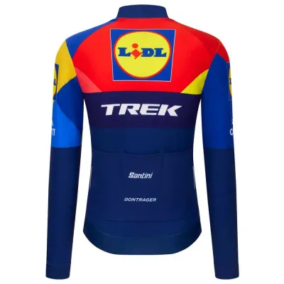 Fahrradtrikots langarm Santini Replica LIDL-Trek 2025 (Bild 2)