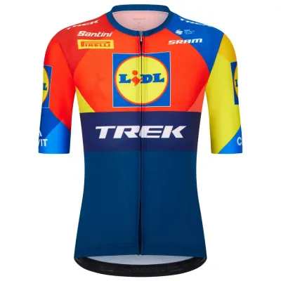 Fahrradtrikots kurzarm Santini Replica LIDL-Trek 2025 (Bild 1)