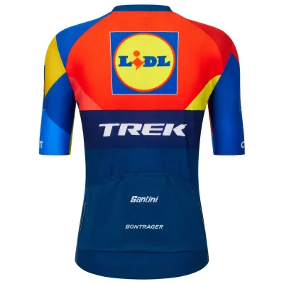 Fahrradtrikots kurzarm Santini Replica LIDL-Trek 2025 (Bild 4)