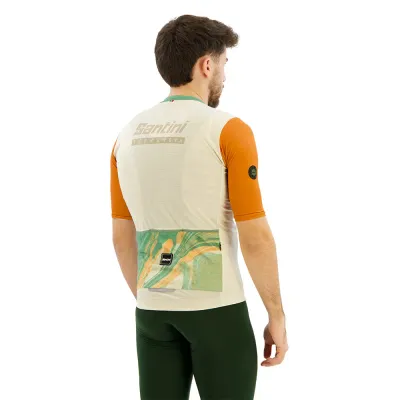 Fahrradtrikots kurzarm Santini Sandstorm Comfort (Bild 5)